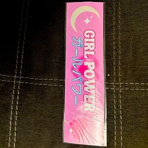 Girl power sticker